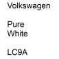 Preview: Volkswagen, Pure White, LC9A.